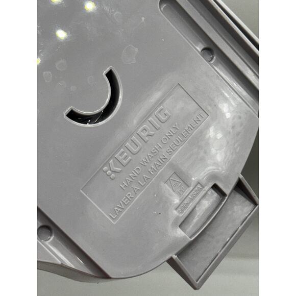 Keurig K-Duo Essentials 5000 Replacement 2-piece Drip Tray (gray) - Picture 3 of 3